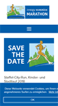 Mobile Screenshot of hunsrueck-marathon.de